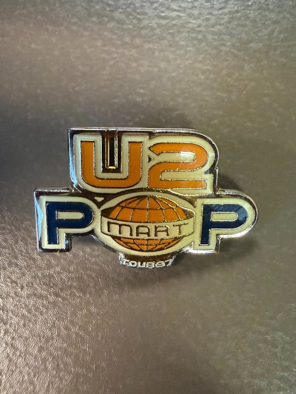 U2 PopMart Tour 97 Enamel Lapel Pin